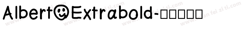 Albert Extrabold字体转换
